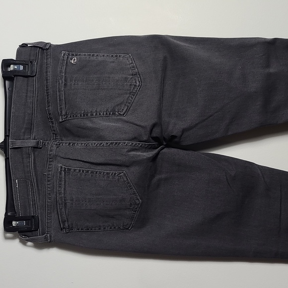 RAG & BONE Moto Skinny Zippered Jeans in Seattle Grey Size 28 - Picture 14 of 16